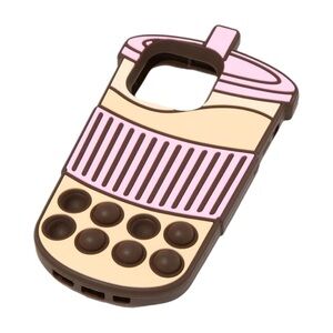 Boba Tea Popper Silicone Phone Case iPhone 13 Pro